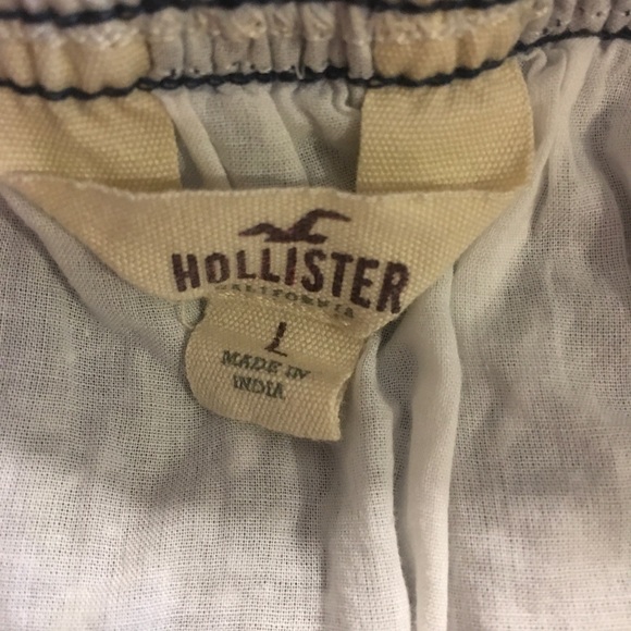 Hollister Navy/White Print Skirt L jr. FREE SHIP - Picture 4 of 6